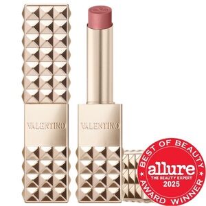Valentino Spike Matte Longwear Lipstick in 123R Spike A Pose